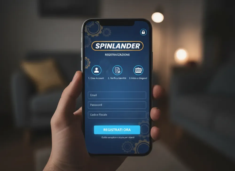 Spinlander registrazione guida semplice e sicura per utenti